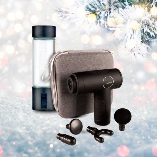 All-Day+ hydrogenflaske + GRATIS massagepistol